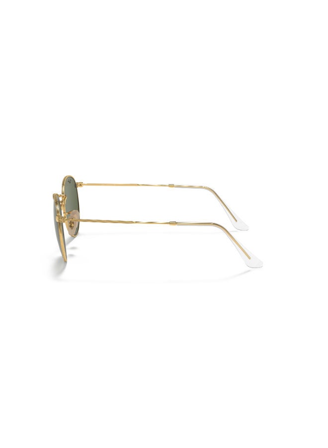 راي بان Men Full Rimmed Round Sunglasses 0RB3447N - Image 3