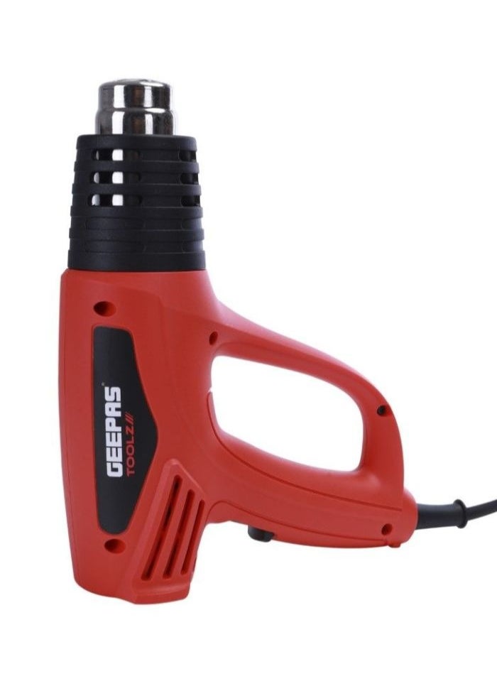 2000W Hot Air Gun GHG2021-240 – 3-Mode Heat Gun with Variable Temperature Control (450°C-600°C), Overload Protection, for Paint Stripping, Car Wrapping, PVC Bending