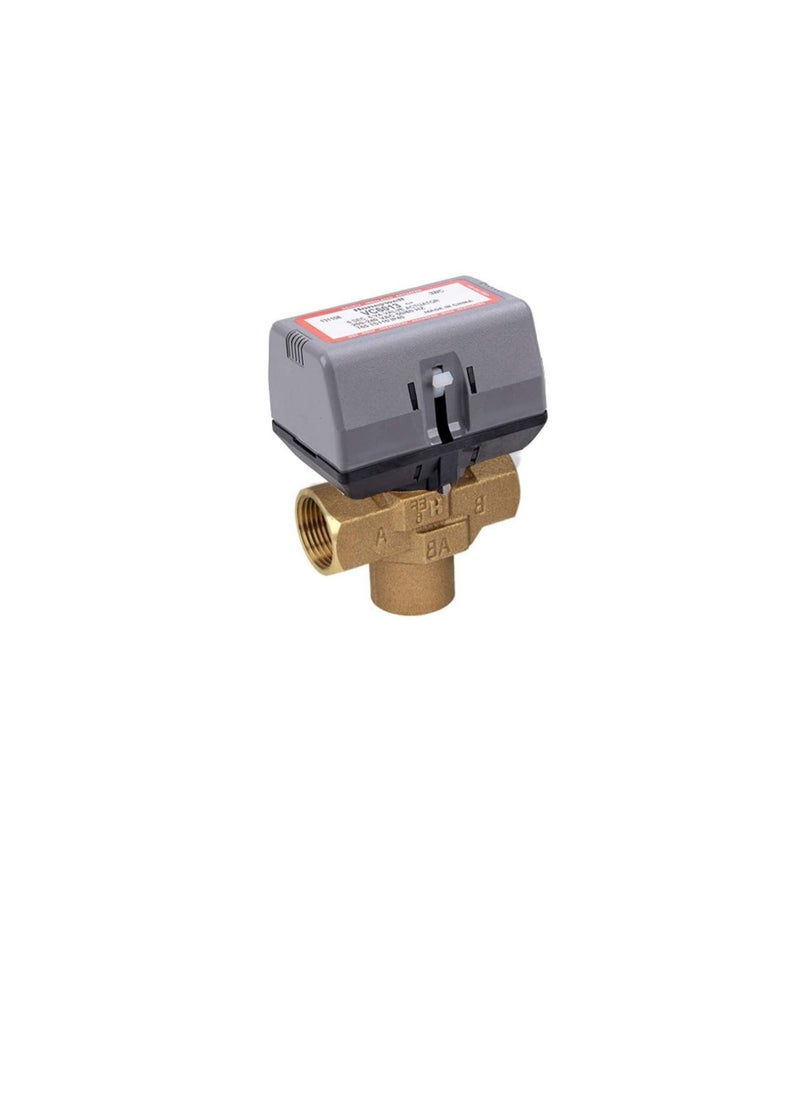 Honeywell - Honeywell 6Sec 6VA Electric VC Valve Actuator with Cable for Chiller Water AC Systems, VA6013 FCU ON/OFF Balanced 2-way And 3-way Hydronic Valves (3 Way, 1.1/4 Inch) - Image 1