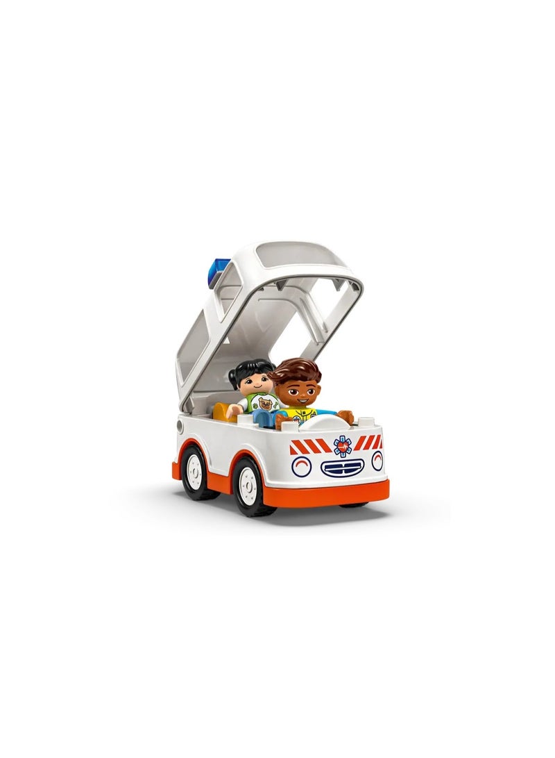 ليغو سيارة إسعاف وسائق - Image 4