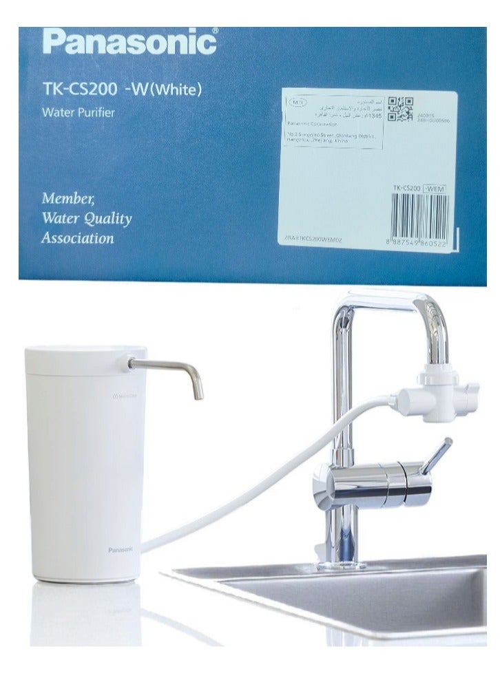 باناسونيك Panasonic فلتر مياه  من باناسونيك للتنقية 12000 لتر ، أبيض، TK-CS200-WEM - Image 1