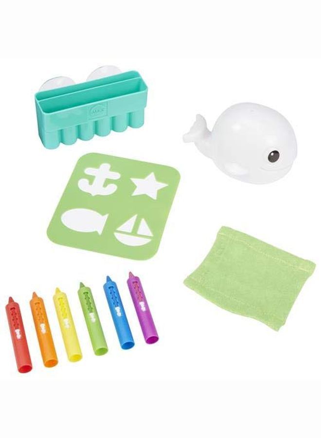 ALEX Toys Alex Bath Color Me Clean Multicolor Kids Bath Crayons  - Image 2