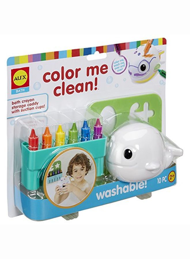 ALEX Toys Alex Bath Color Me Clean Multicolor Kids Bath Crayons  - Image 1
