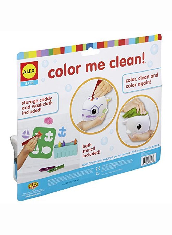 ALEX Toys Alex Bath Color Me Clean Multicolor Kids Bath Crayons  - Image 3