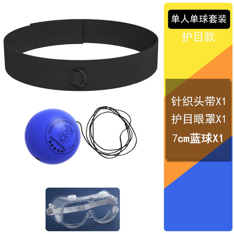 Generic Head-mounted Boxing Speedball Reflex Training Home Punching Ball Headband basketball goggles recommend master advanced training