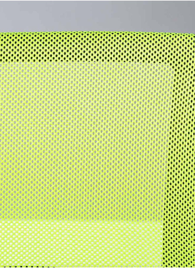 DANUBE HOME New Acqua Visitor Chair Ergonomic Gaming Chair Modern Home Computer Chair Fixed Mesh Office Chair Fixed Lumbar Executive Chair With Armrest 56x52x83 cm Green  - Image 3