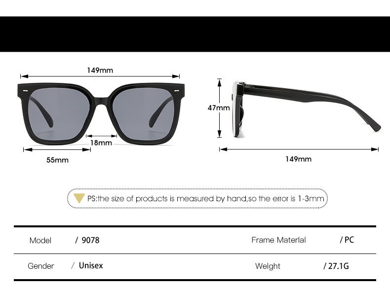 Sunglasses UV Protection Fashion 9078 - Image 5