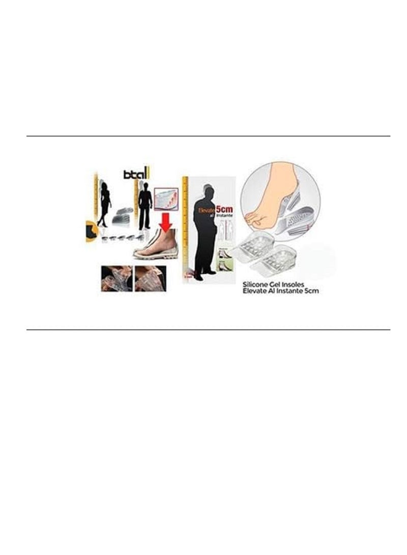 Silicone heel to increase height up to 5 cm - Image 2