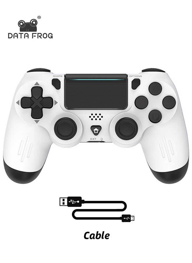 DATA FROG - Bluetooth-Compatible Game Controller for PS4/Slim/Pro Wireless Gamepad For PC Dual Vibration Joystick For IOS/Android - Image 1