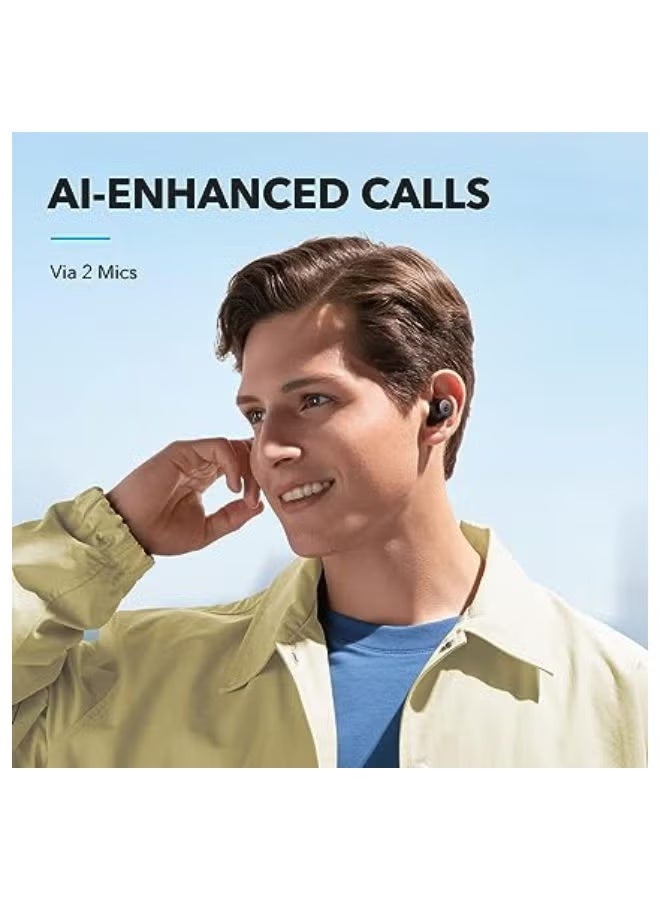 AnkerMake Anker Soundcore A20i Wireless Earbuds – Personalized Sound, Long-Lasting Battery, Bluetooth 5.3, Water Resistant, Ergonomic Design - Image 2