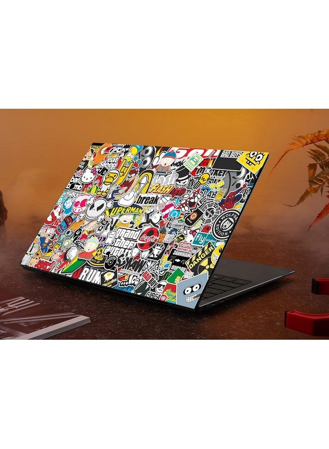 Skin Poster - Sticker HD Quality Vinyl Laptop Skin Decal/Sticker Protector, Dell, Hp, Lenovo, Toshiba, Acer, ASUS and for All Models Up to 11.6" - 15.6" Inch, Pack of 1 - Image 2