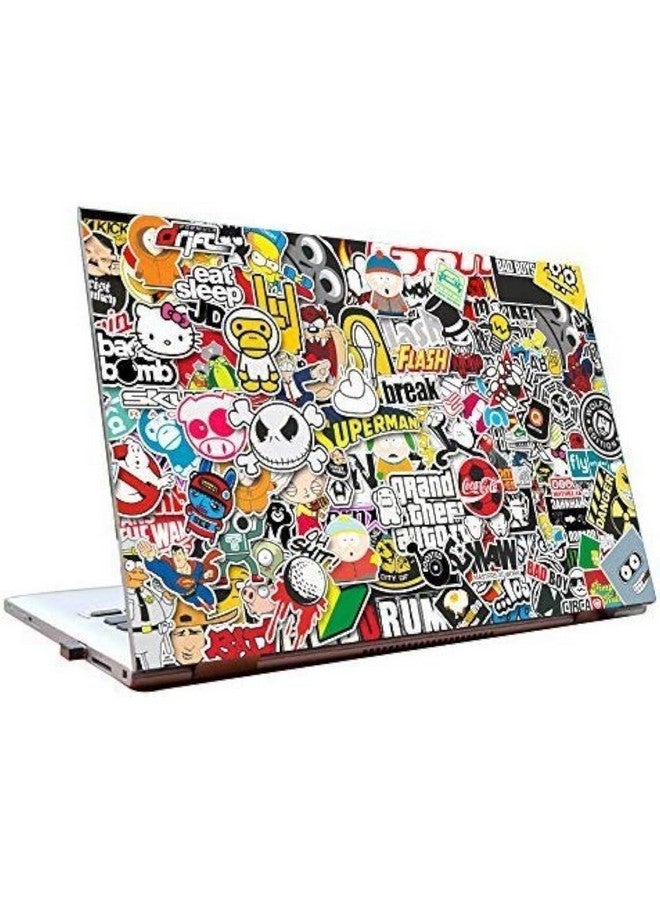 Skin Poster - Sticker HD Quality Vinyl Laptop Skin Decal/Sticker Protector, Dell, Hp, Lenovo, Toshiba, Acer, ASUS and for All Models Up to 11.6" - 15.6" Inch, Pack of 1 - Image 1