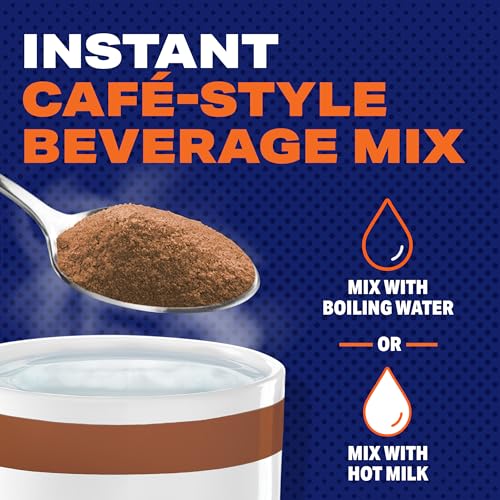 Maxwell House Instant Cafe-Style Beverage Mix, Easy to Prepare, 1 Canister, for Quick Morning Coffee or Afternoon Treat, Hazelnut Cafe, Kosher Dairy, 9 oz - Image 5