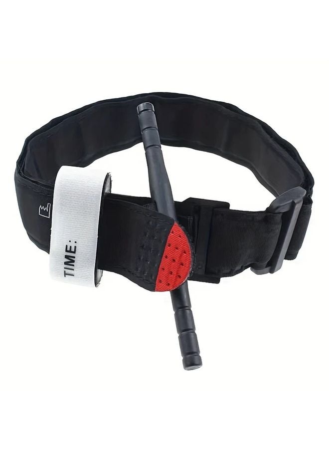 1 قطعة رباط طبي طوارئ خارجي محمول للإسعافات الأولية للإطلاق السريع للتخييم والصيد - Image 1