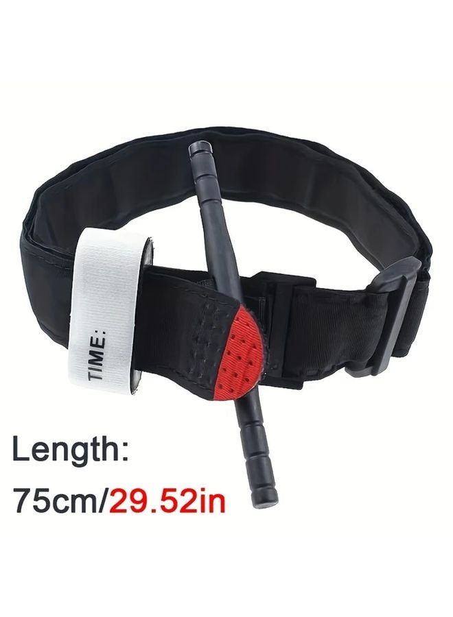 1 قطعة رباط طبي طوارئ خارجي محمول للإسعافات الأولية للإطلاق السريع للتخييم والصيد - Image 3