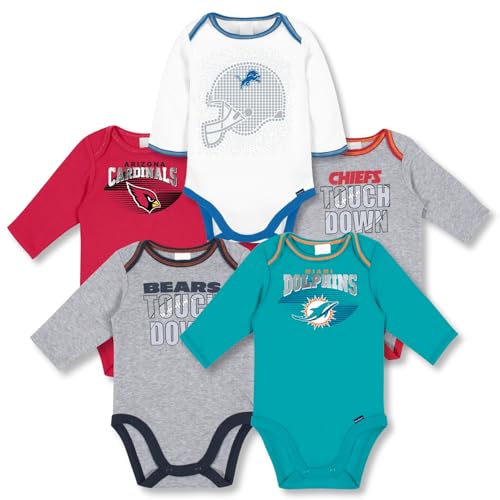 TuddyBuddy 100% Cotton Multi Color Romper/Bodysuit/Long Sleeves Rompers for Baby Boy - (Pack of 5 - Multi Greys - Boys, 3 Months-6 Months) - Image 1