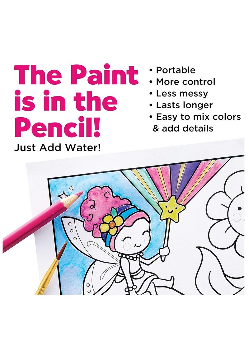 Creativity for Kids Creativity for Kids Paint by Numbers Mermaid Pets Wall Art - Mermaid and Pet Designs, Creative Play, Art Activity, Home Decor Project, Gift for Children, Artistic Expression  - Image 4