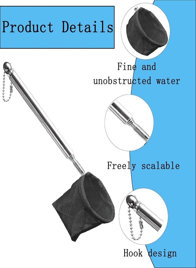 TARINI Fish Net, Fish Net for Aquarium, Fish Catching Net Adjustable and Retractable Fishing Nets are Suitable for Capturing Various Types of Fish, Making It Easier for You to Handle - Image 5