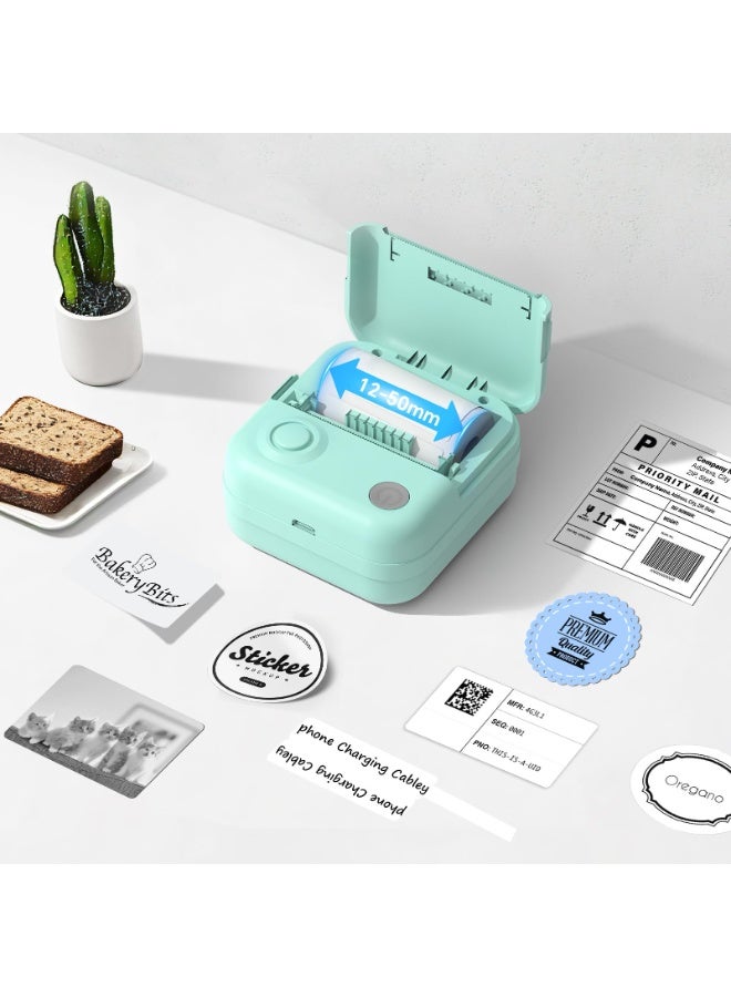 general Label Maker Machine with Tape – Bluetooth Thermal Label Printer, Mini Sticker Maker for Home, Office, Small Business & Organization, Portable Sticker Printer for Phones - Image 2