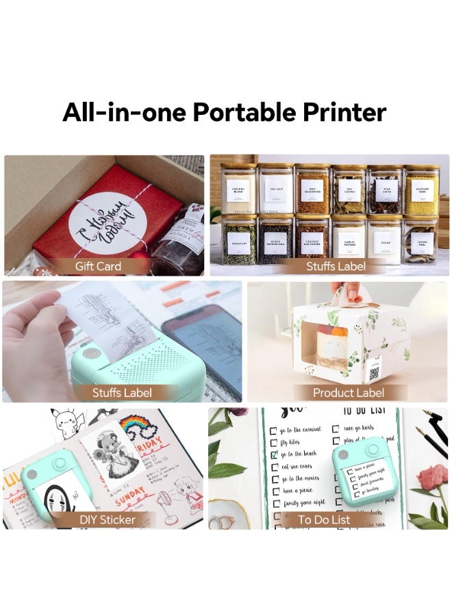 general Label Maker Machine with Tape – Bluetooth Thermal Label Printer, Mini Sticker Maker for Home, Office, Small Business & Organization, Portable Sticker Printer for Phones - Image 5