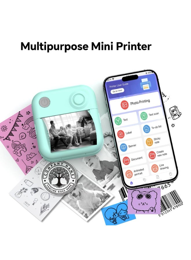 general Label Maker Machine with Tape – Bluetooth Thermal Label Printer, Mini Sticker Maker for Home, Office, Small Business & Organization, Portable Sticker Printer for Phones - Image 3