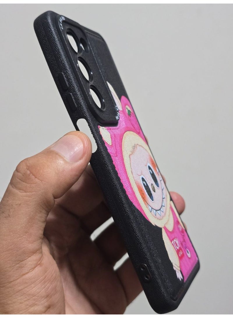 Cartoon Back Cover With the Word LABUBU Compatible With The Phone Oppo A5 - Image 2