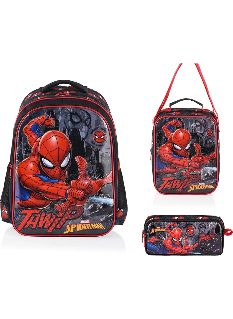 Frocx Spiderman Primary School Bag Salto Thwip School Set