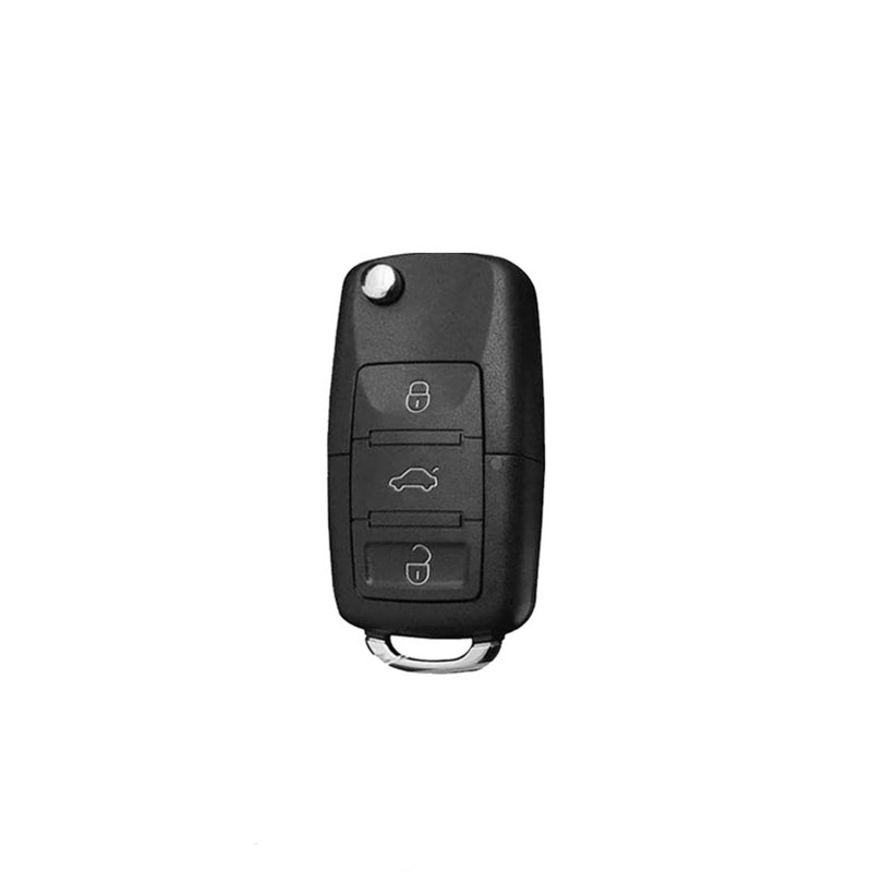 Black Car Key Cover Compatible For Volkswagen Polo Tiguan Golf Jetta Passat - Image 3