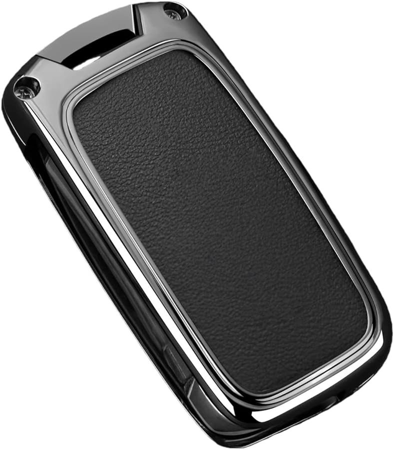 Black Car Key Cover Compatible For Volkswagen Polo Tiguan Golf Jetta Passat - Image 1