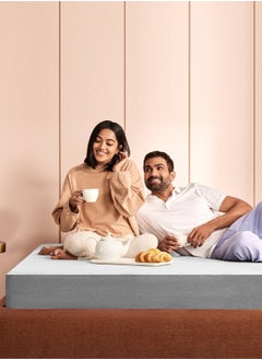 Wakefit Orthopedic Memory Foam 20 cms Medium Firm Mattress with ShapeSense Technology, AeroTek Fabric Technology