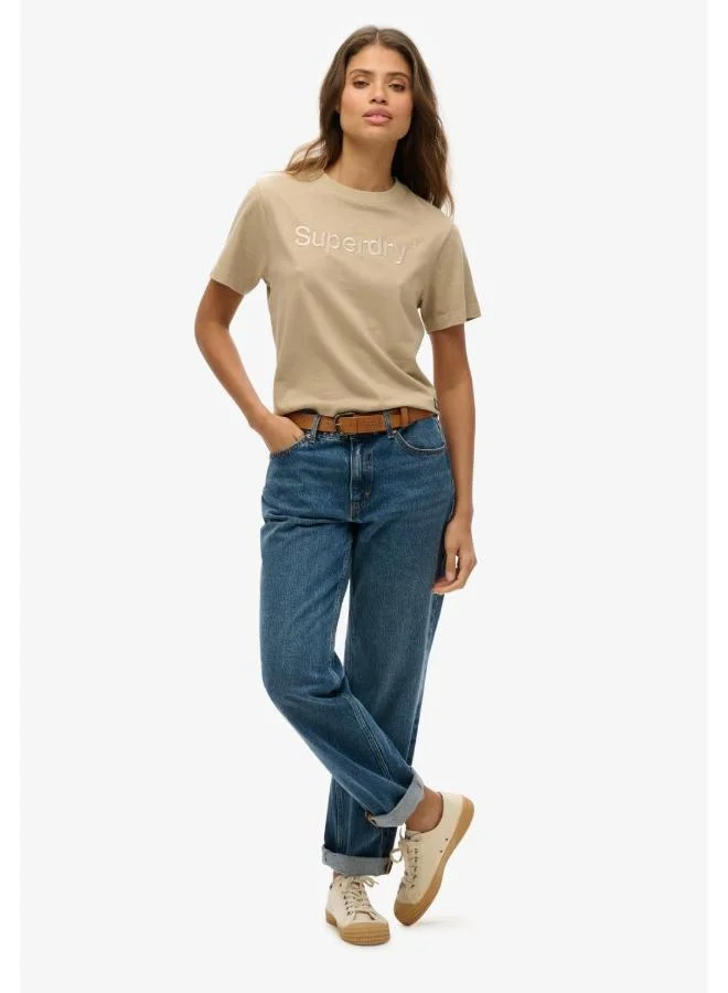 Superdry Emb Core Logo Boxy Loose Tee