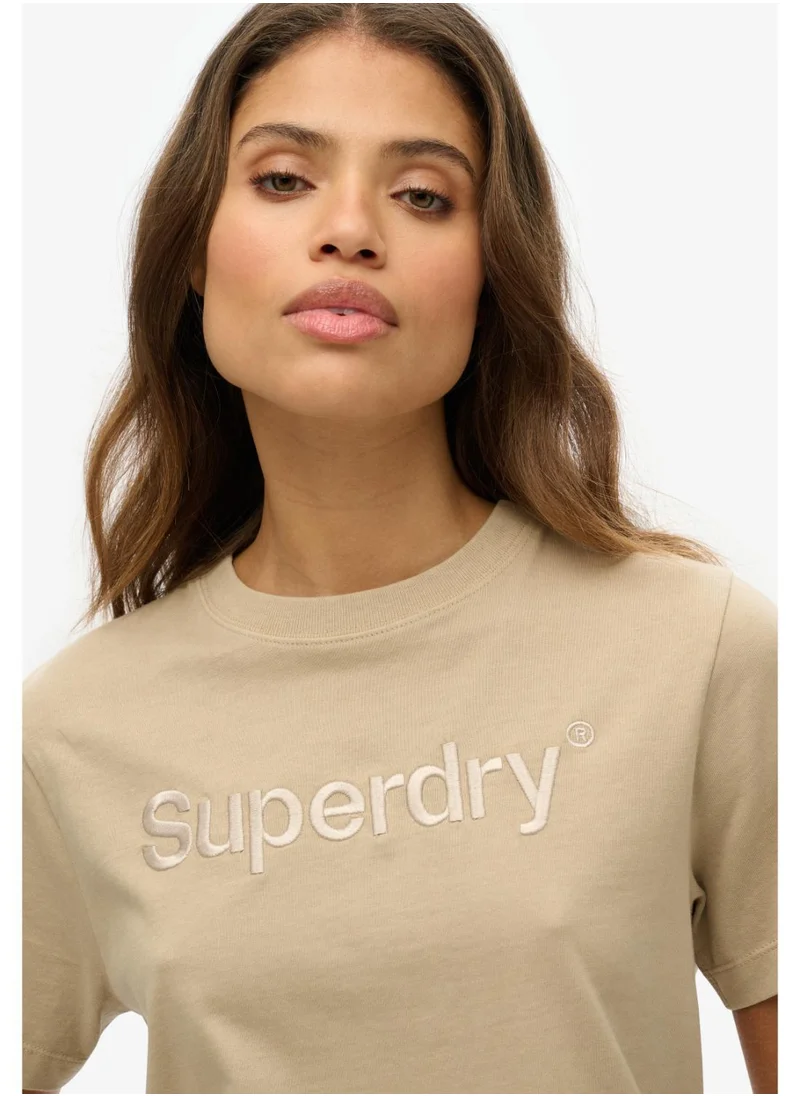 Superdry Emb Core Logo Boxy Loose Tee