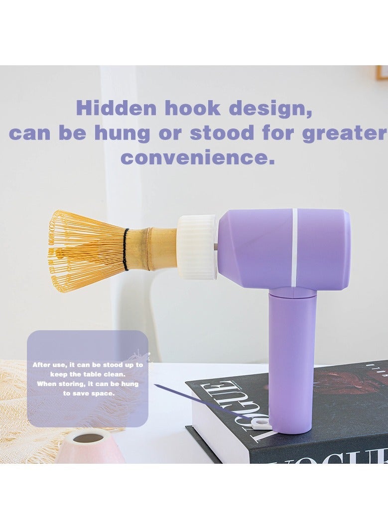general The electric matcha brush and electric tea whisk device can be adjusted in three gears to precisely match your preferences - Image 4