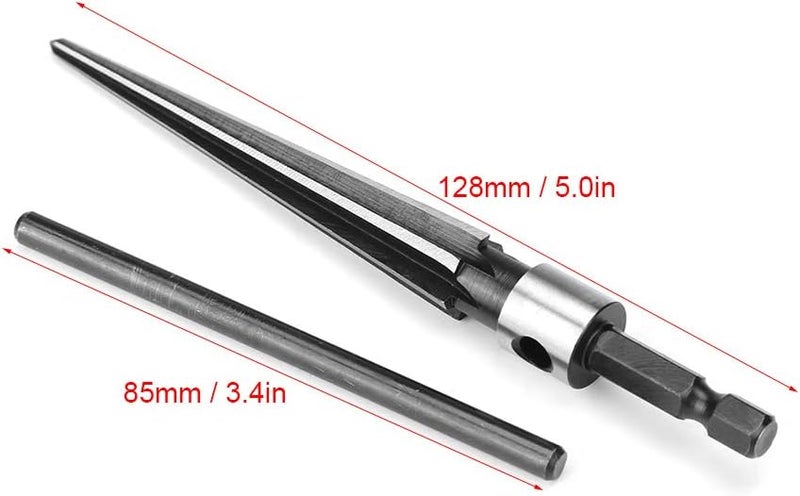 YOSOO Bridge Pin Hole Drilling Tool, T-Shaped Tapered Hexagon Reamer Hand-Held Handle - Image 5