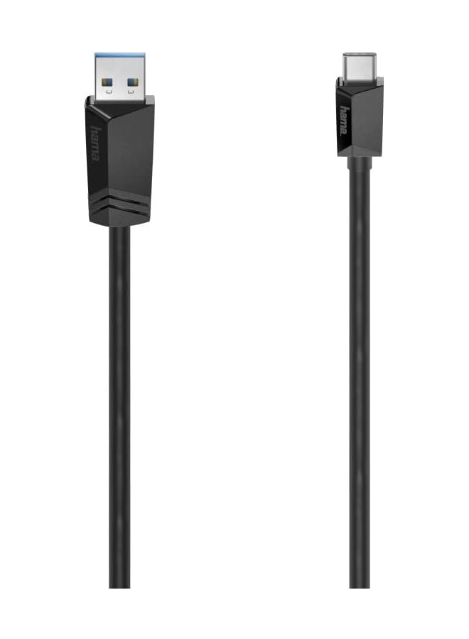 205143 USB-C Plug to USB-A Plug Cable, 1.5 m Length