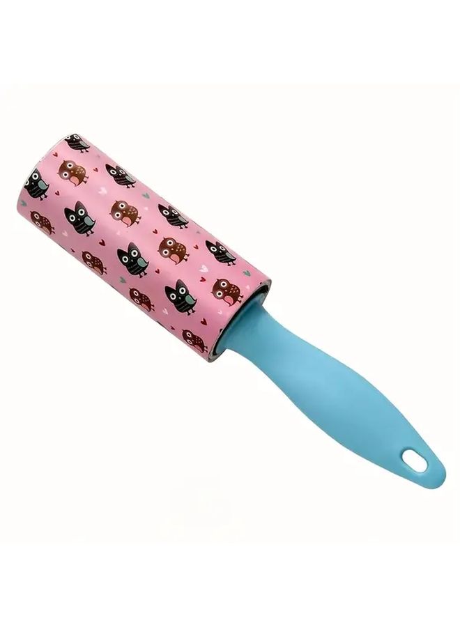 Blue Lint Roller 30 Sheets Pet Hair Removal Reusable for Furniture Carpets Clothes - Image 1