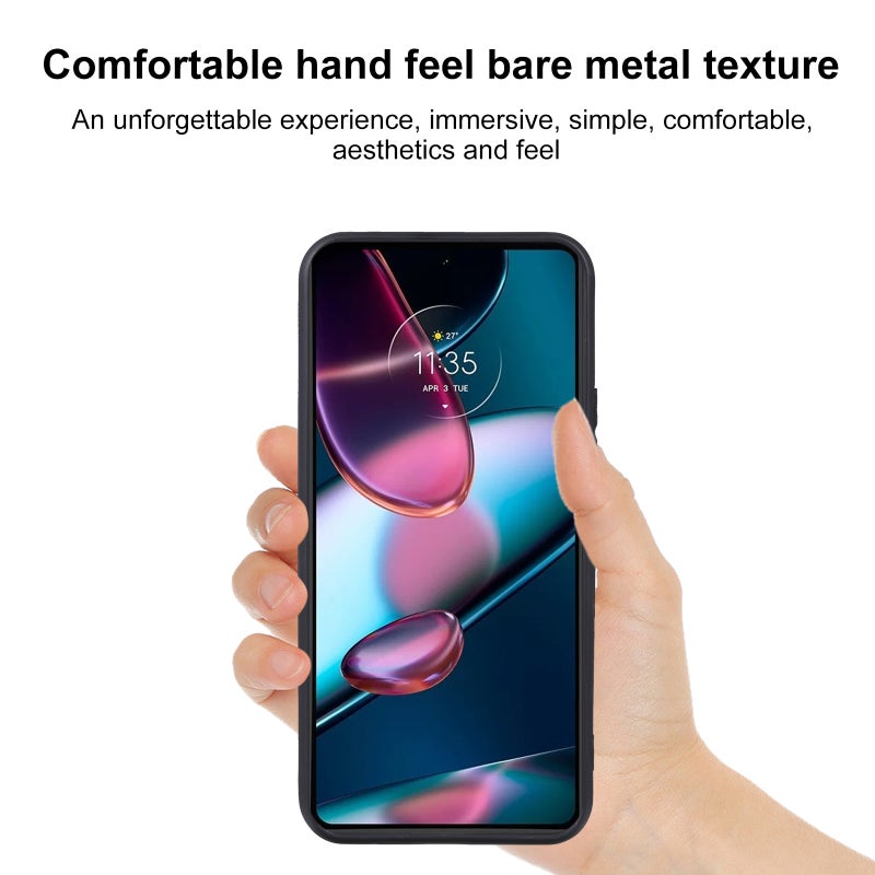 HuHa Case Cover For Motorola Moto X40 TPU Phone Case(Black) - Image 3