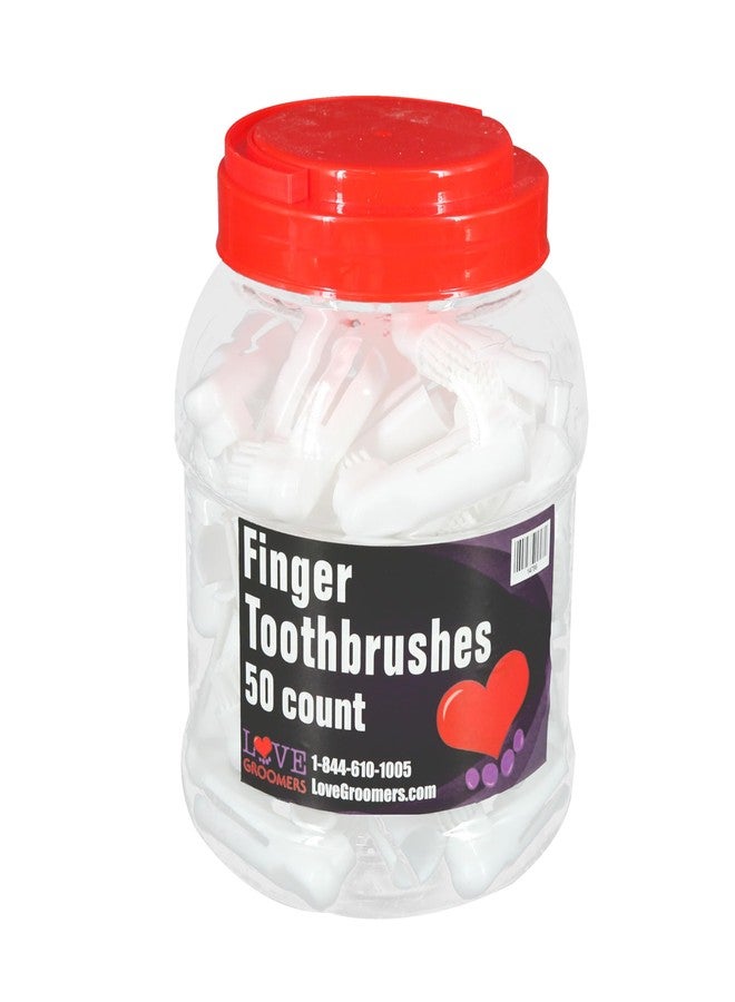 Groomer Essentials Finger Toothbrushes - 50 Count - Image 2