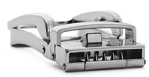 CHAOREN 40mm Ratchet Belt Buckle for 1 3/8 Slide Belt Strap, Click Buckle Adjustable Skeleton Shape - Image 3