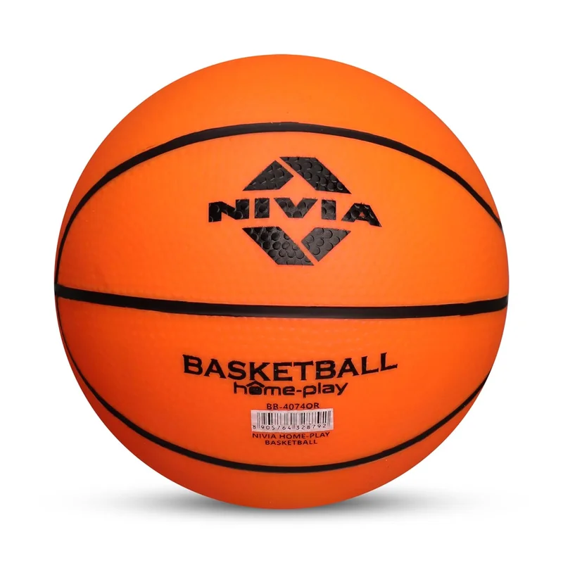 نيفيا Nivia Home Play Mini Basketball - Lightweight and Safe Toy Ball for Kids, Ideal for Indoor and Outdoor Play
