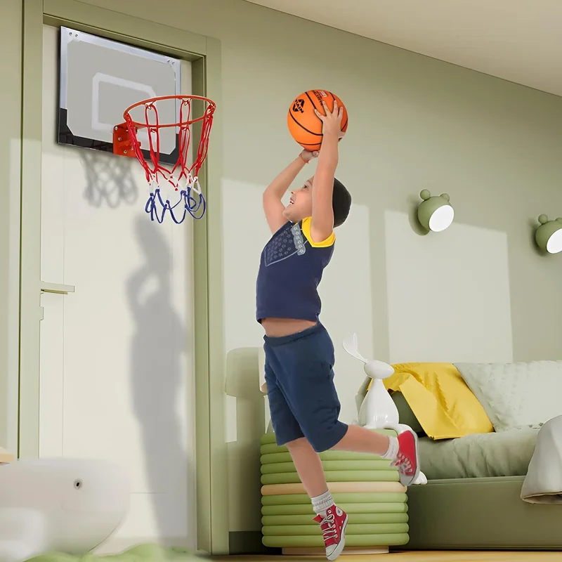 Nivia  Nivia Home Play Mini Basketball - Lightweight and Safe Toy Ball for Kids, Ideal for Indoor and Outdoor Play  | Best Price UAE