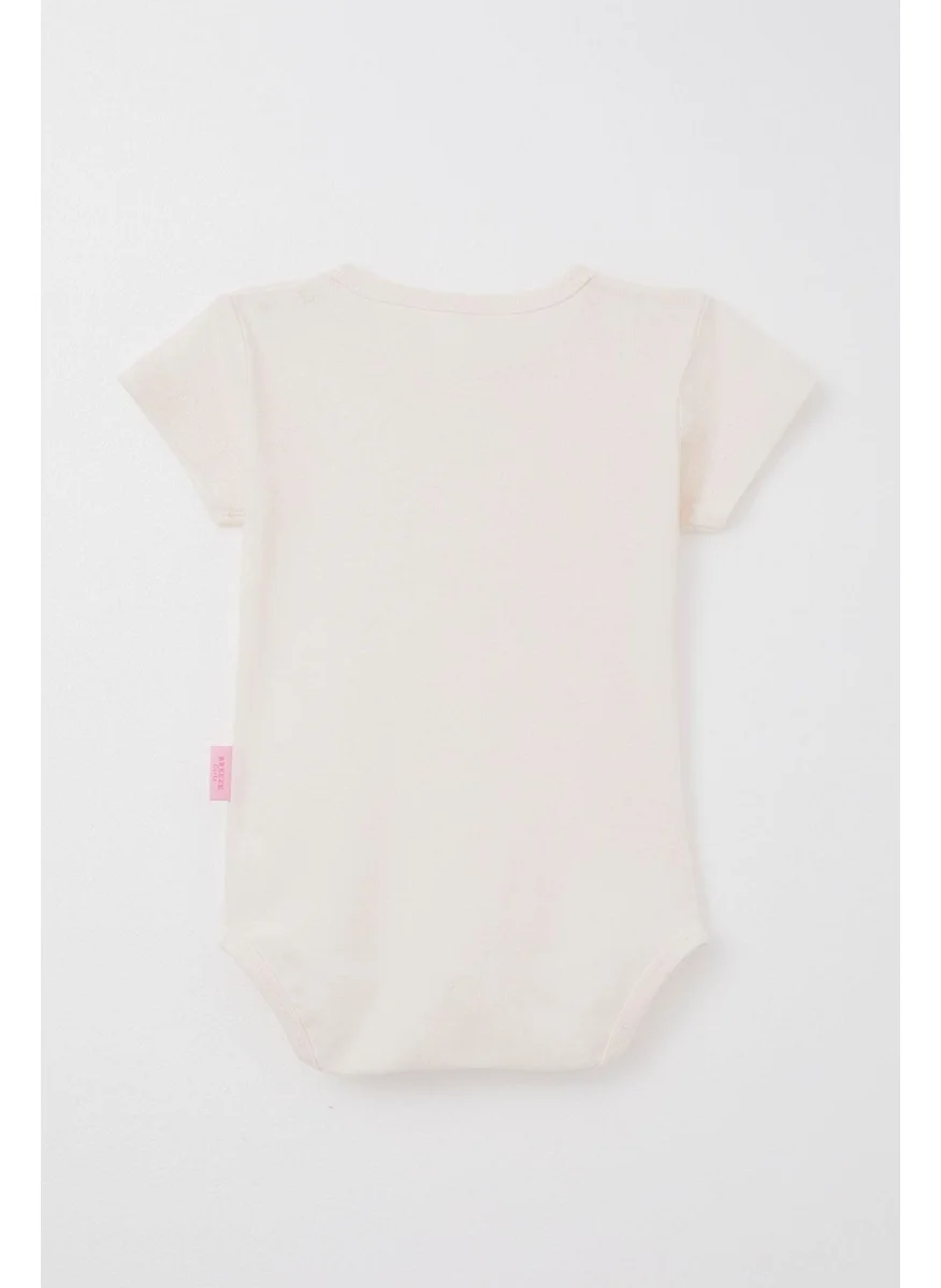 Breeze Baby Girl Snap Bodysuit Basic 9 Months-3 Years, Powder