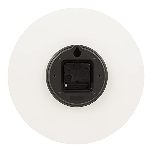 La Crosse Technology 12" Sierra Wood Quartz Analog Wall Clock - White - 404-3630B - Image 5