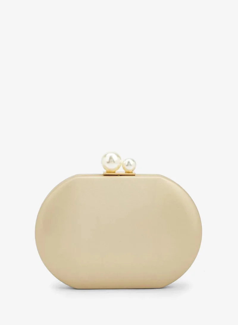Pearl Clutch With Detachable Shoulder Chain Ramadan Collection