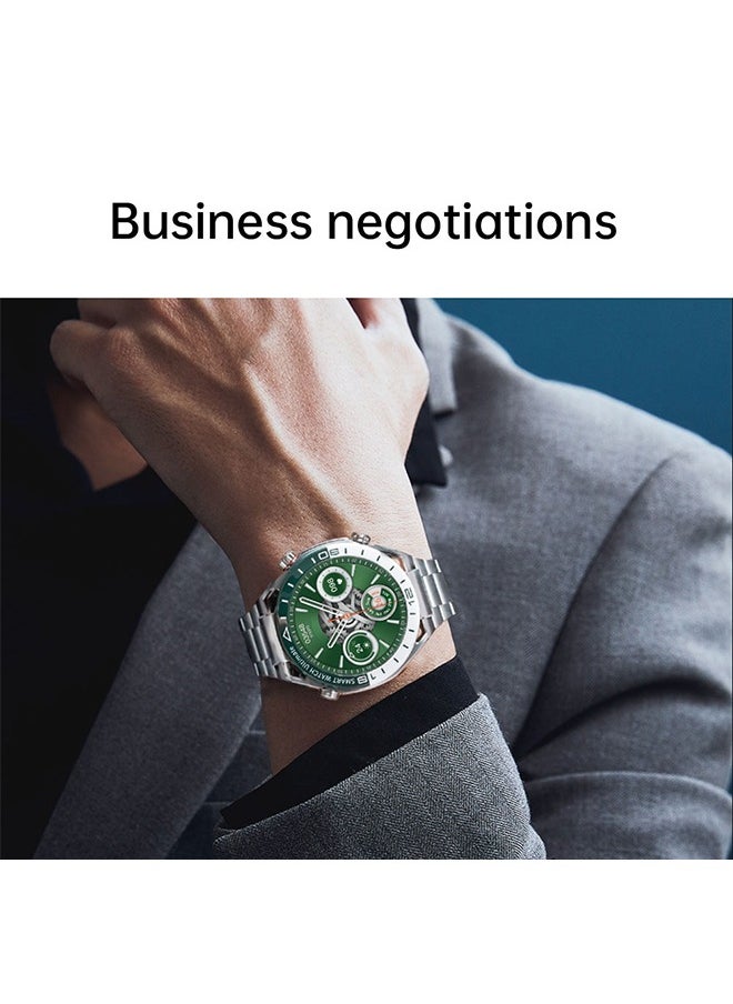 DAREU - Smartwatch Ultimate – Advanced Features, Premium Design & Exceptional Performance, Zirconium-Based Liquid Metal, ECG Analysis, Golf Course Mode, Offline Contour Maps, 100 Meter Water Resistance, Long Battery Life - Image 1