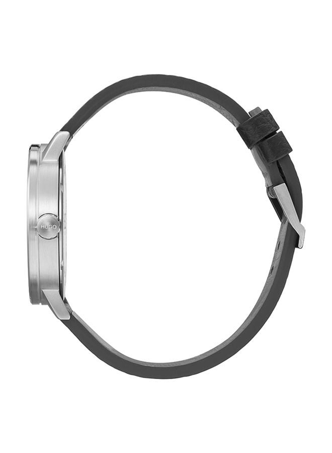 HUGO BOSS Men Leather Analog Watch 1530115 - Image 3