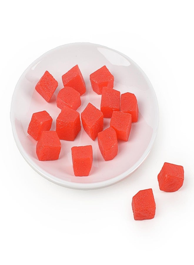 Luckforest Artificial Watermelon Slice, 15 Pcs Lifelike Simulation Watermelon Slice Models Fake Fruit Ornaments for Home Party Table Decoration Photography Props - Image 1