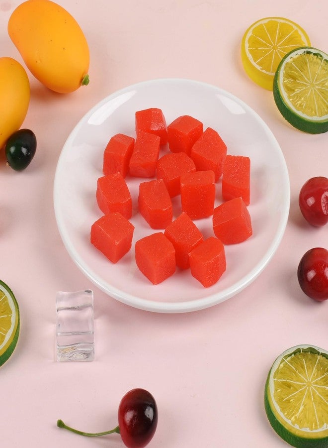 Luckforest Artificial Watermelon Slice, 15 Pcs Lifelike Simulation Watermelon Slice Models Fake Fruit Ornaments for Home Party Table Decoration Photography Props - Image 4