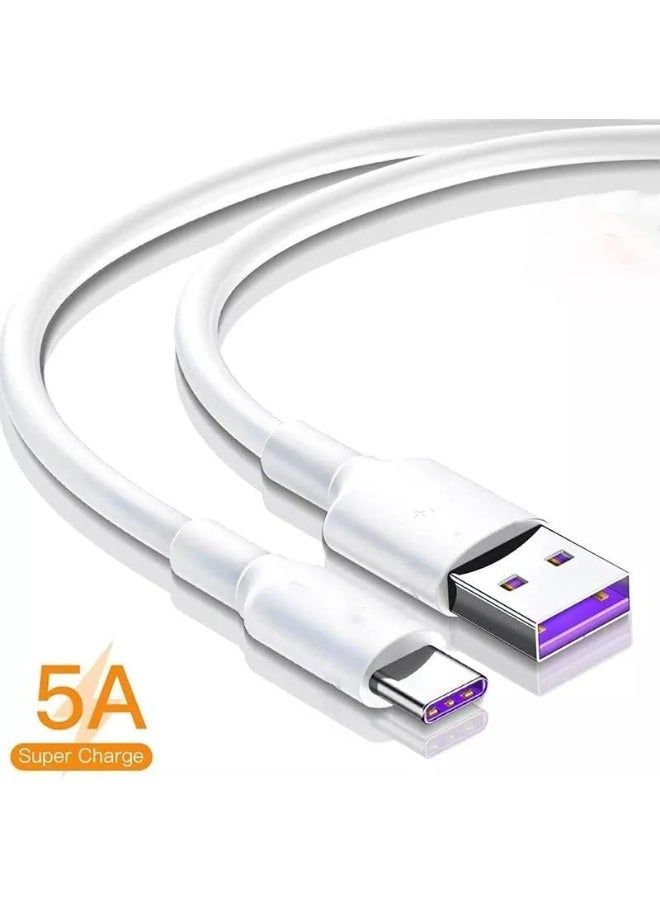 MUNTAQI Durable USB Type-C to USB Charging Cable – 1 Meter Fast Charge & Sync Data Cable – Compatible with Android Smartphones, Tablets, Power Banks & More - Image 2