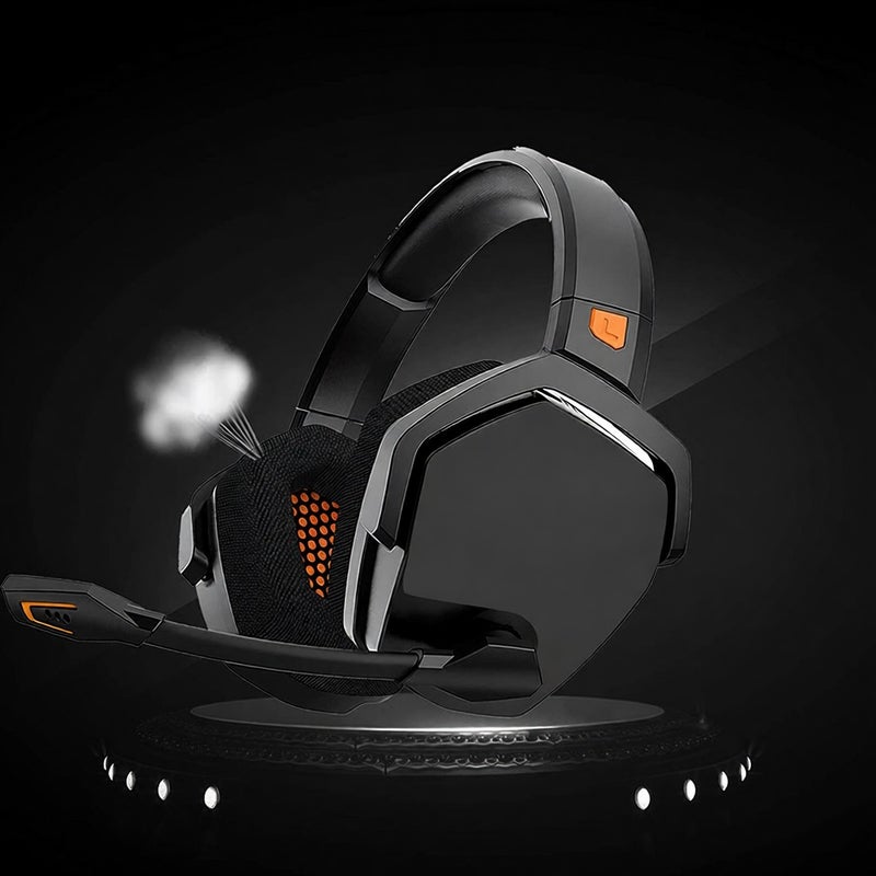NUBWO G06 2.4G Wireless Gaming Headset 3.5mm Wired Sport Earphone BT Headset Noise Reduction with Mic - Image 5